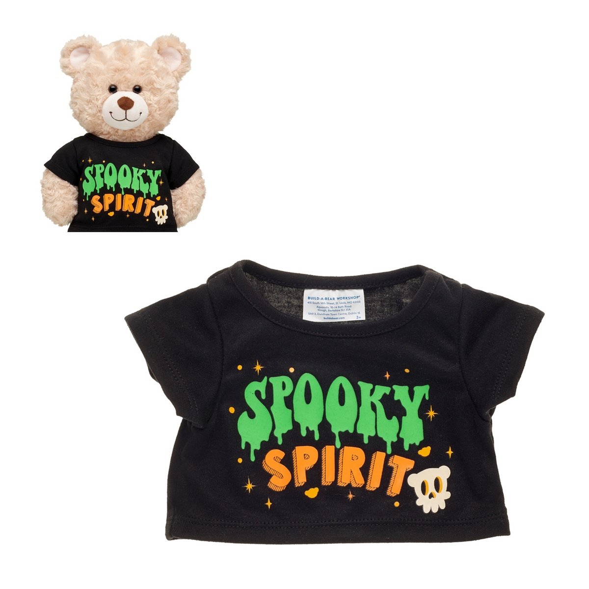 Polera Spooky Halloween Build-A-Bear